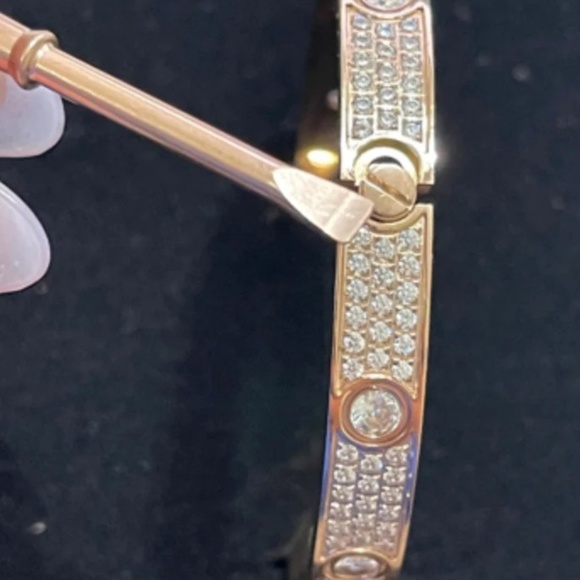 Friendship Love Bracelet w/ Screwdriver, Couples Jewelry, Christmas Gift for Her - Picture 4 of 4